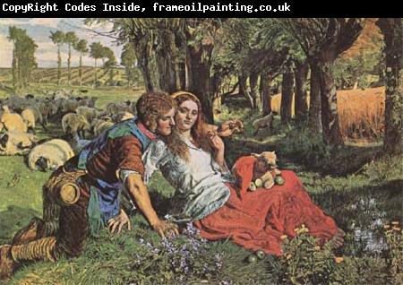 William Holman Hunt The Hireling Shepherd (mk09)